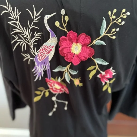 Johnny Was Osaka dolman sleeve knit dress-sz L NWT - Picture 5 of 8